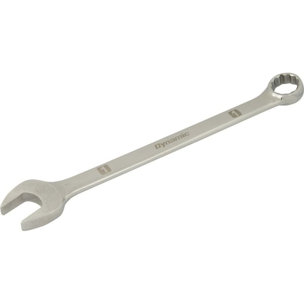 Tools 1" 12 Point Combination Wrench, Mirror Chrome Finish